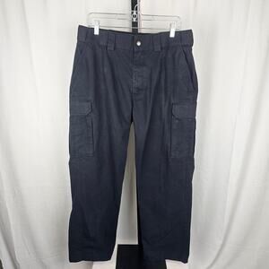 5.11 Tactical Series Men’s Navy Utility Cargo Pants 36x32 Ripstop Cotton Blend